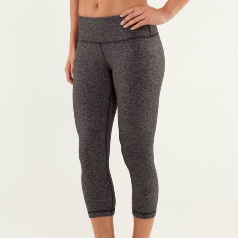 Gray Lululemon leggings in great condition.
